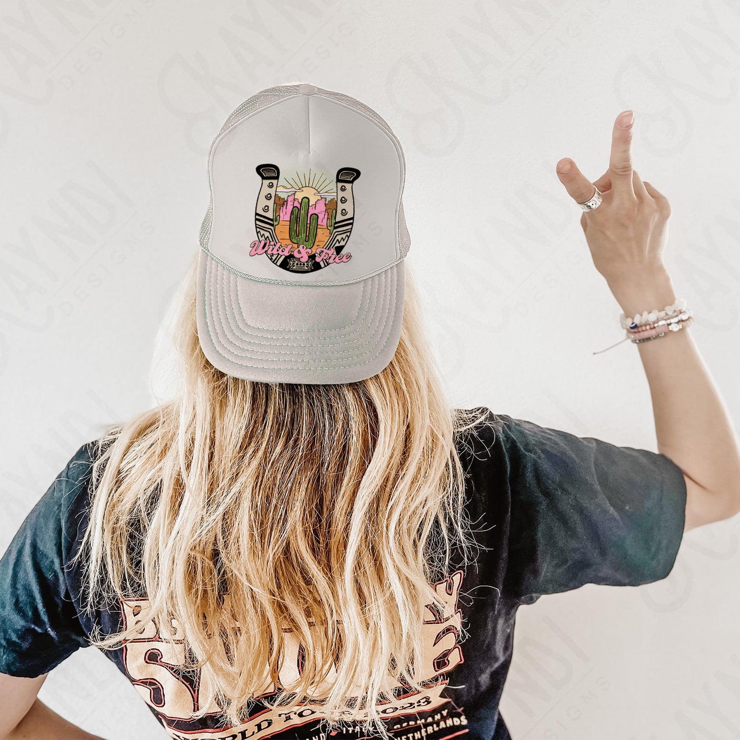 Wild and Free Sublimation Design PNG Digital Download Printable