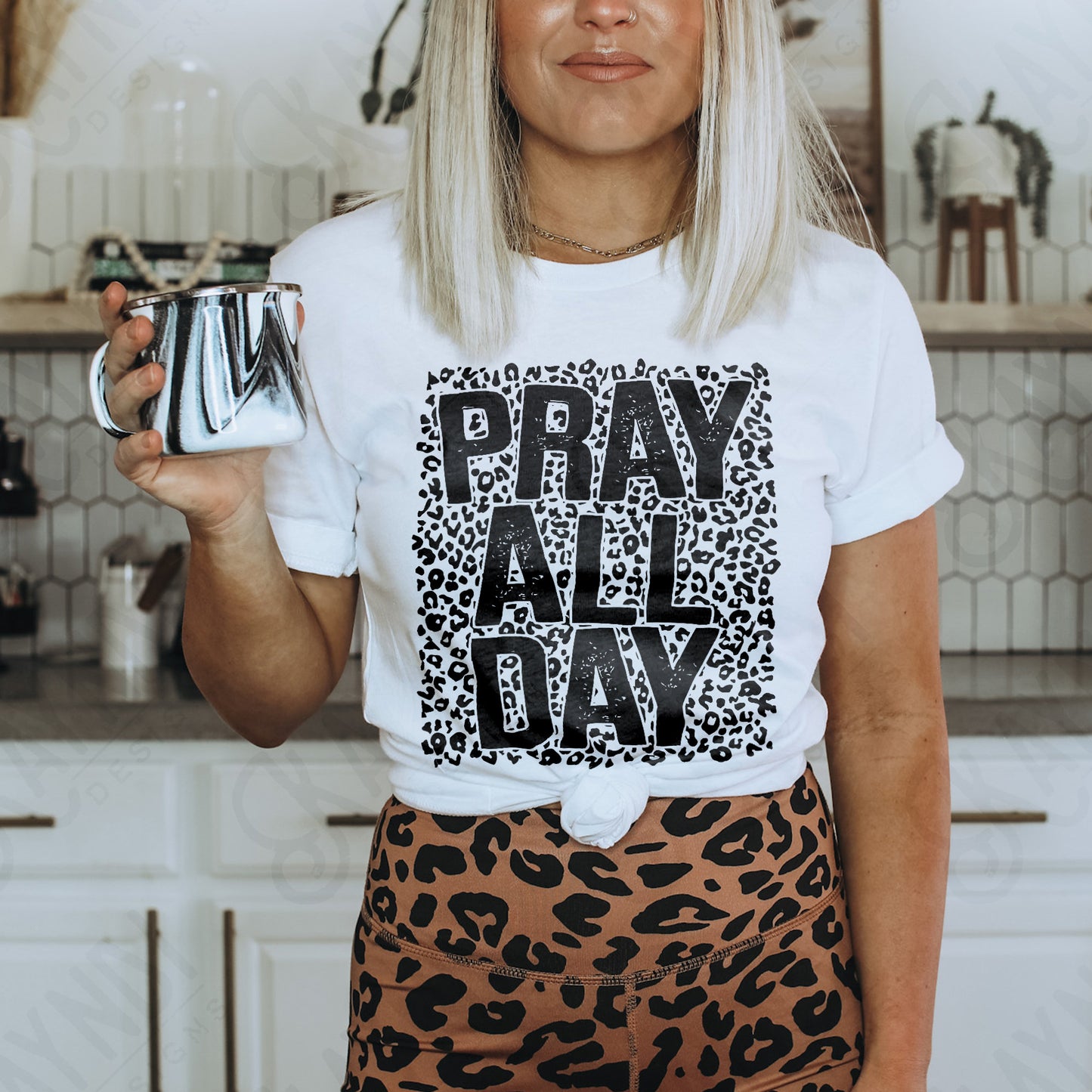 Pray All Day Sublimation Design PNG Digital Download Printable