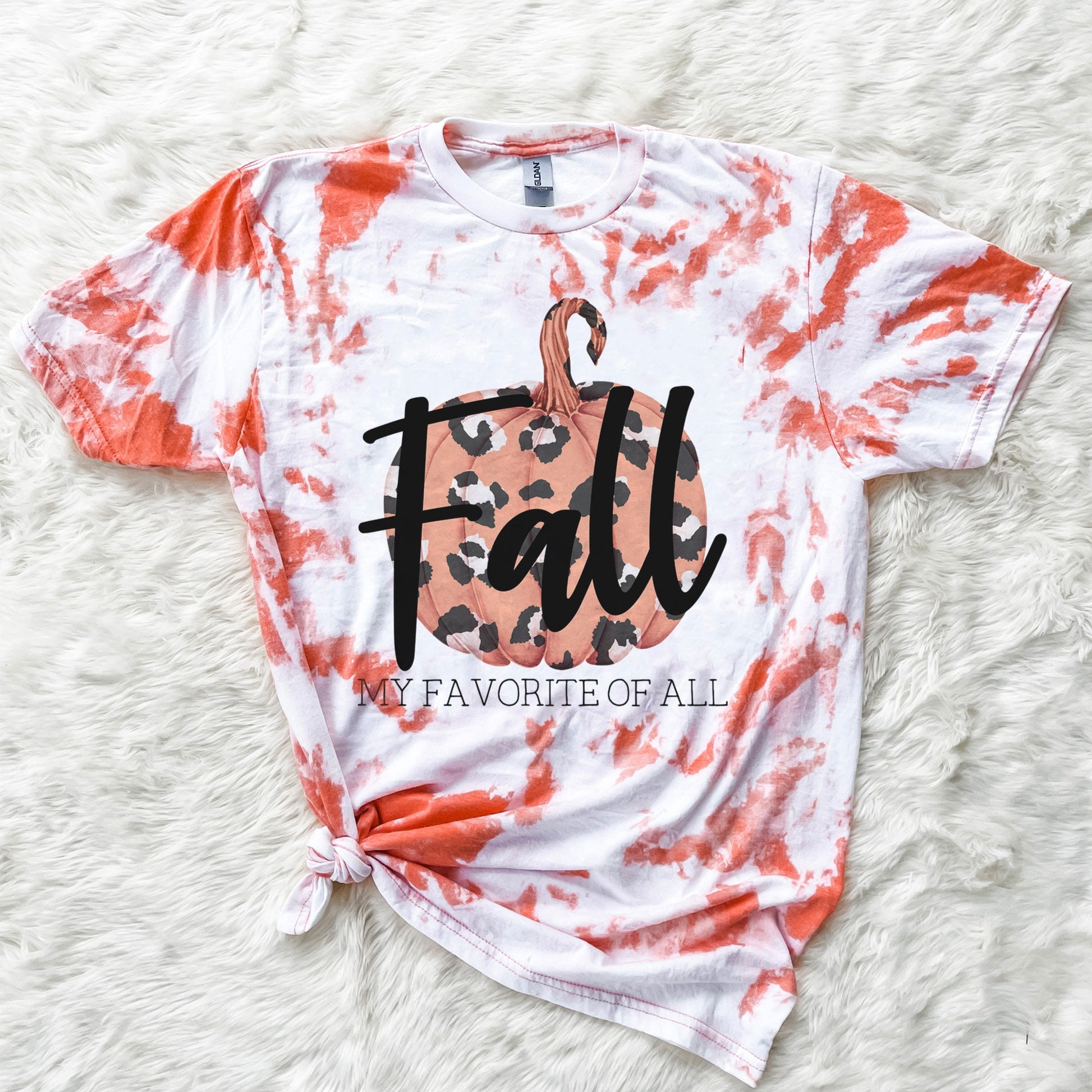 Fall My Favorite Of All Sublimation Design PNG Digital Download Printable Leopard Pumpkin Mama Autumn Cheetah Watercolor Happy Fall
