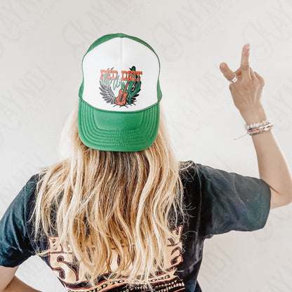 Red Dirt Darlin Sublimation Design PNG Digital Download Printable Texas Oklahoma Outlaw Country Western Southern Rock Guitar Wings Cactus