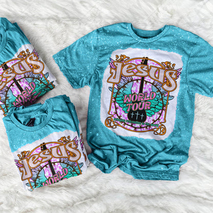 Jesus World Tour Sublimation Design PNG Digital Download Printable