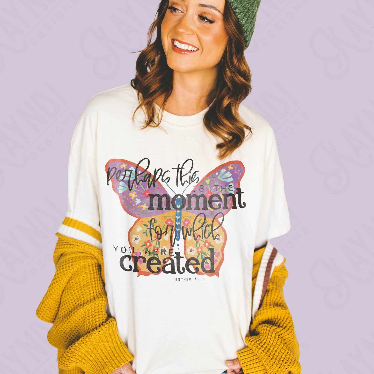 Perhaps this is the Moment for Which You Were Created Sublimation Design PNG Digital Download Printable