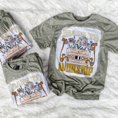 Made to Worship Sublimation Design PNG Digital Download Printable