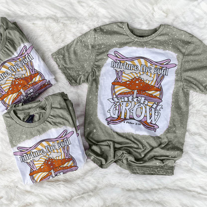 Nurture Your Soul Watch it Grow Sublimation Design PNG Digital Download Printable